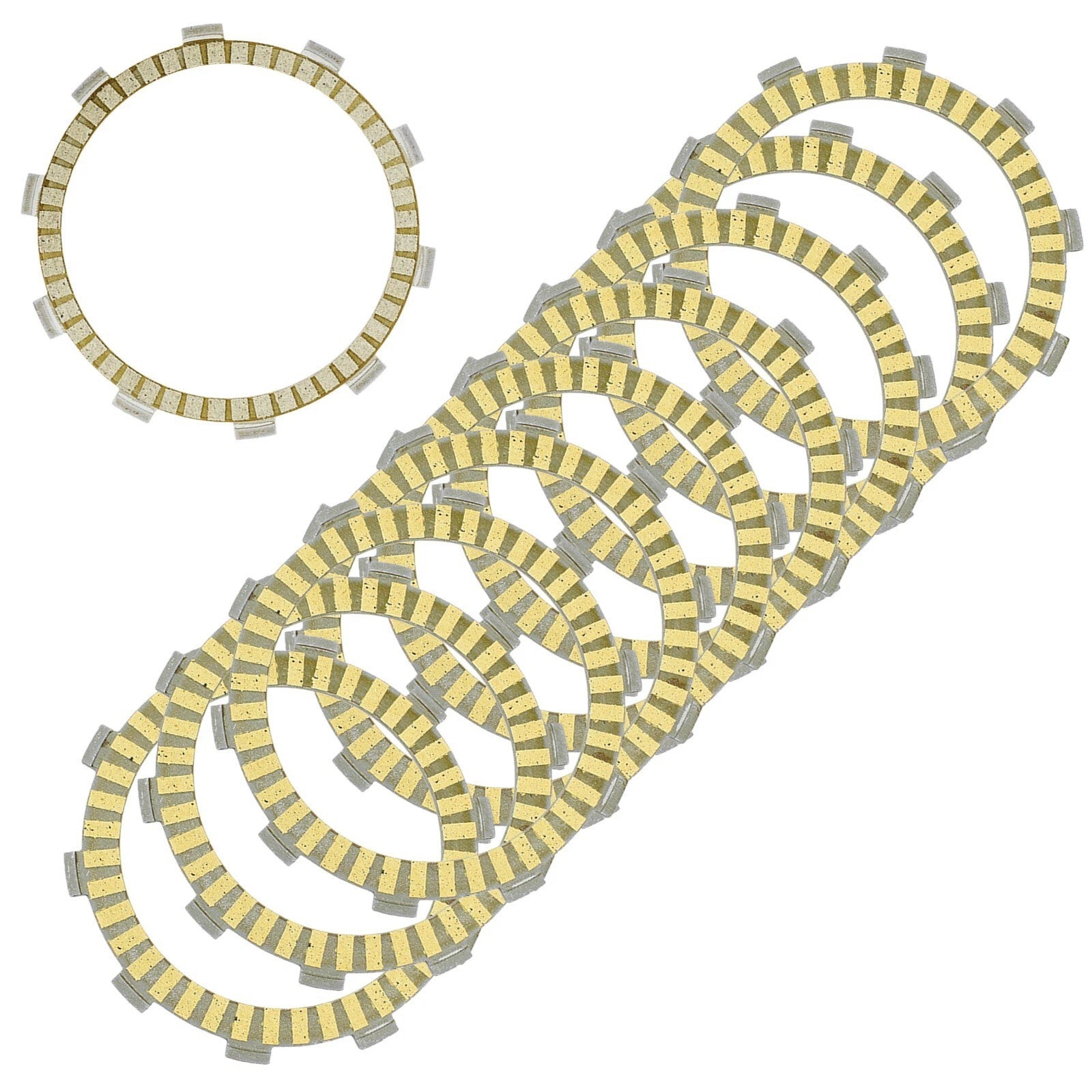 Clutch Friction Plates for Suzuki GSXR750 GSX-R750 1996 1997 1998 1999