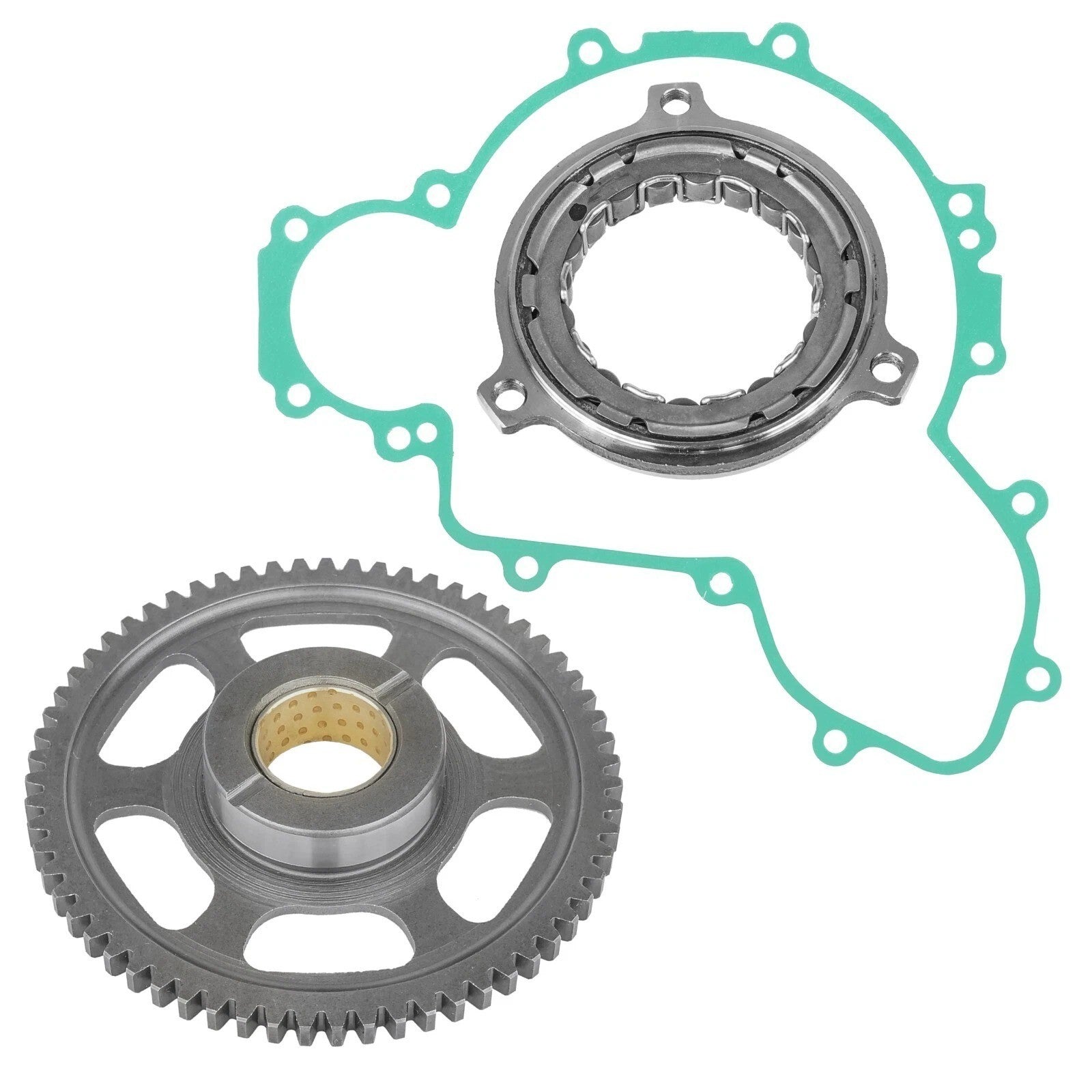Starter Clutch One Way Sprag Idler Gear Gasket For Polaris RZR 4 XP 900 2012