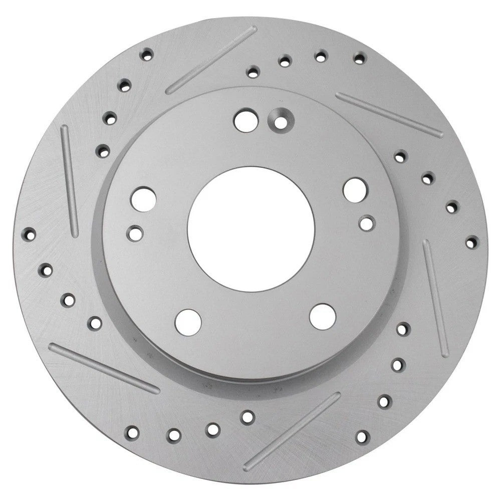 Rear Brake Rotors Set Solid For 2016-2023 Honda Civic 2019-2022 Insight