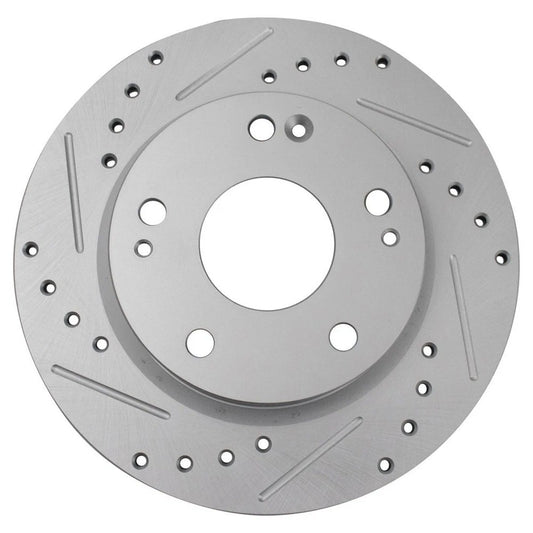 Rear Brake Rotors Set Solid For 2016-2023 Honda Civic 2019-2022 Insight