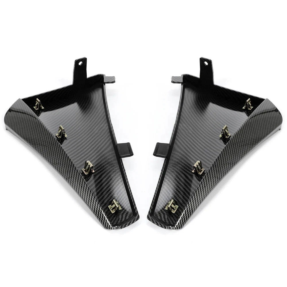 For Corvette C8 2020-2025 84263453 4X Carbon Flash Look Splash Guards Mud Flaps