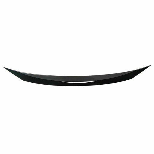 Gloss Black Front Bumper Hood Upper Trim Nose Cover For Honda Civic 2016-2021