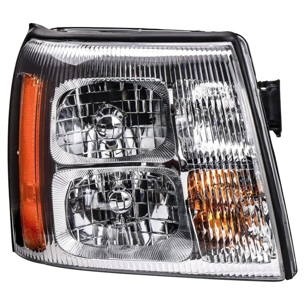 Headlight Assembly Set Fits 03-06 Cadillac Escalade Escalade ESV Escalade EXT