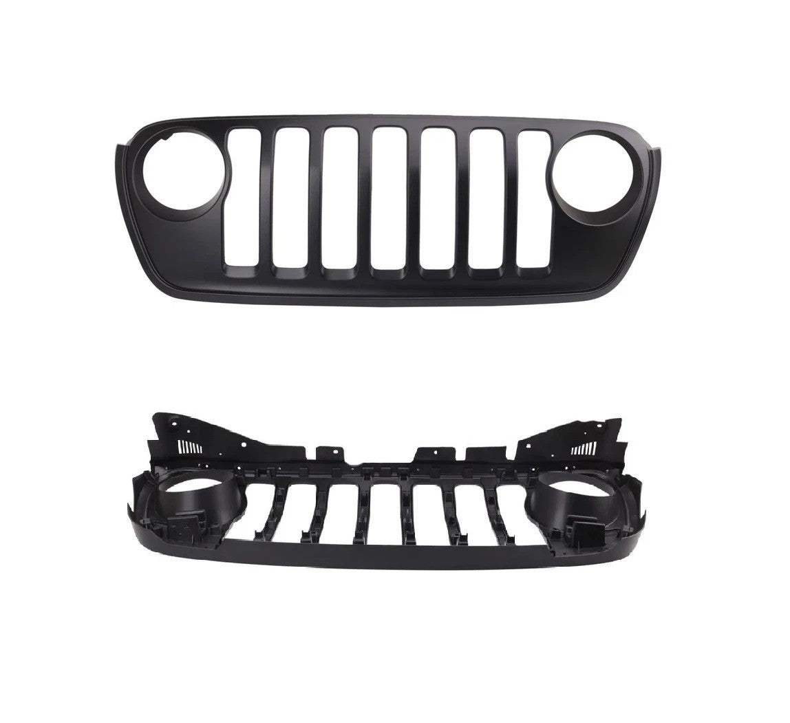 Grille Fits 2020-2023 Jeep Gladiator 2021-2023 Wrangler CH1200444