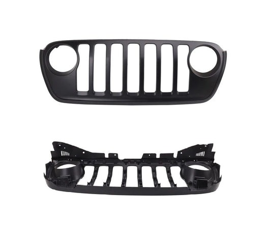 Grille Fits 2020-2023 Jeep Gladiator 2021-2023 Wrangler CH1200444