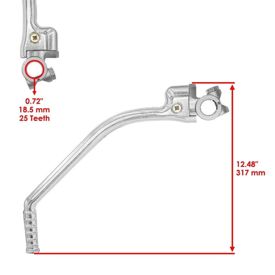 for Honda XR600R XR 600R 1987-2000 Kick Start LEVER 28300-MN1-670 28300-MN1-671