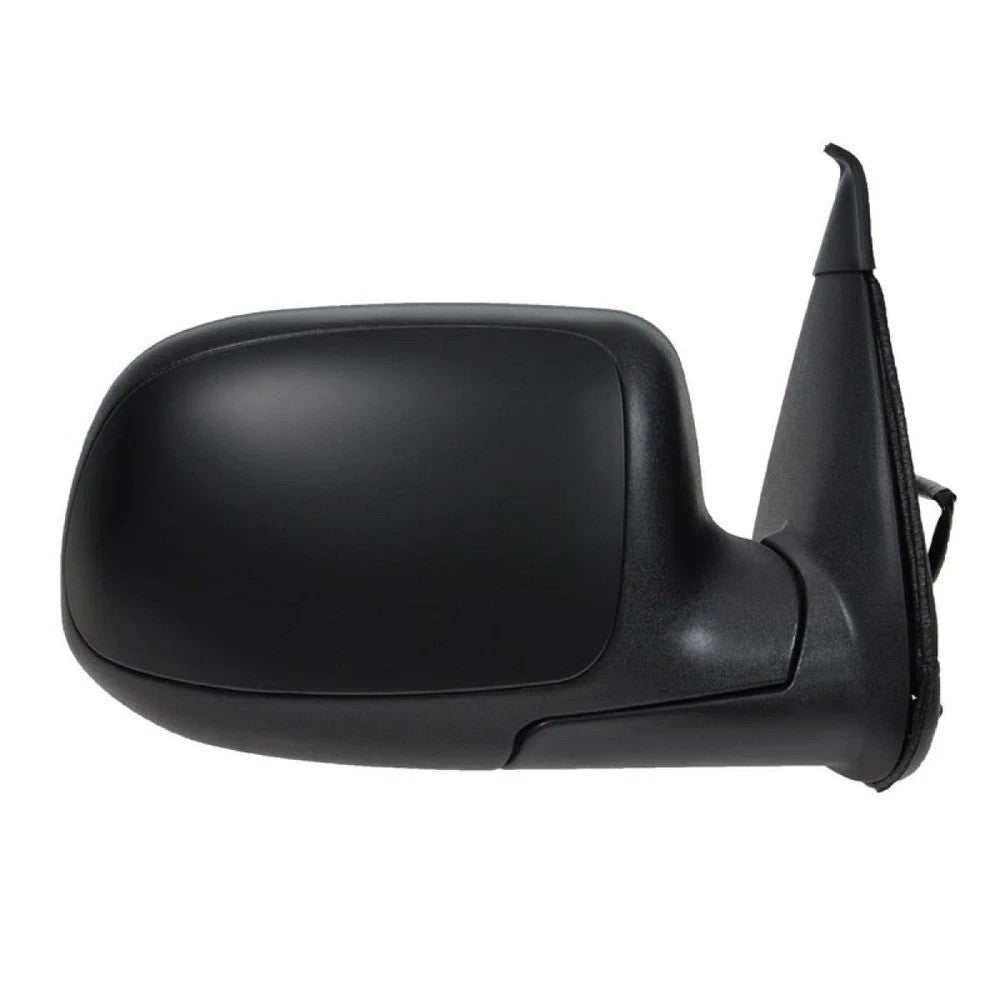 Flat Black Cap Power Side Mirrors Pair Set Left & Right for Chevy Pickup Truck