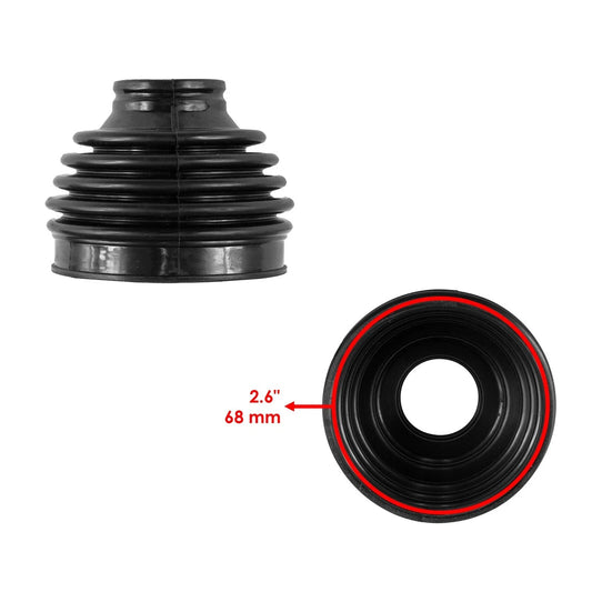 Caltric Front Drive Shaft Dust Cover Boot for Kawasaki Prairie 400 ATV 1997-2002