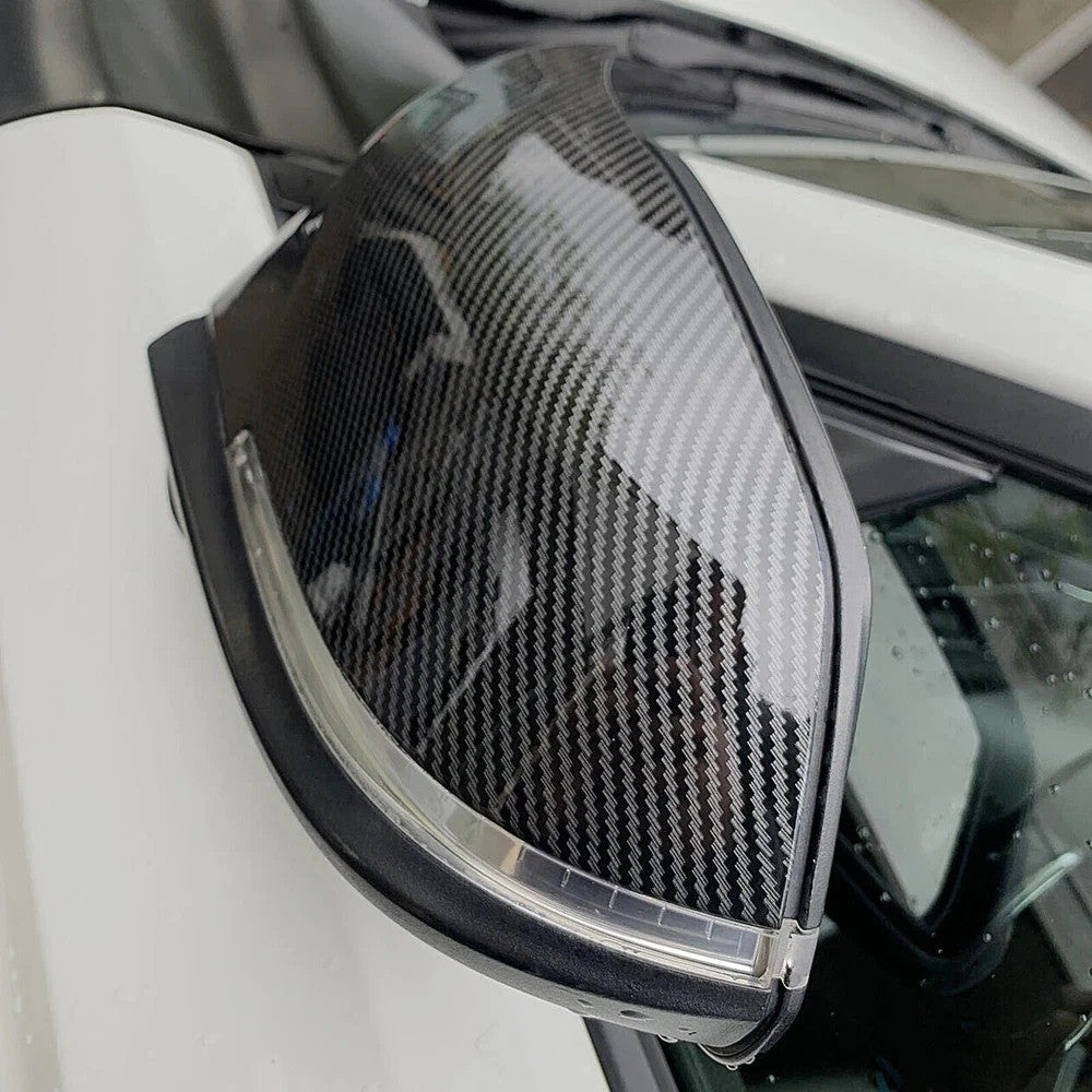 Carbon Fiber Style Side Mirror Cover Caps for BMW 3 Series M3 F20 F30 F31 320i