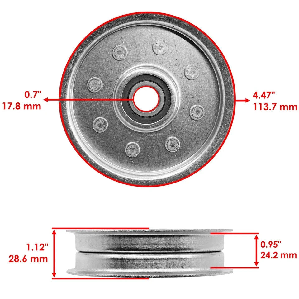 Deck Sheave Pulley For John Deere ZTrak Z510A Z520A Z810A Z820A Z830A Z840A