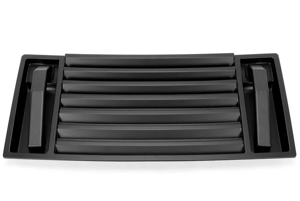 HECASA Front ABS Hood Vent Grille Panel Handles For 03-09 Hummer H2