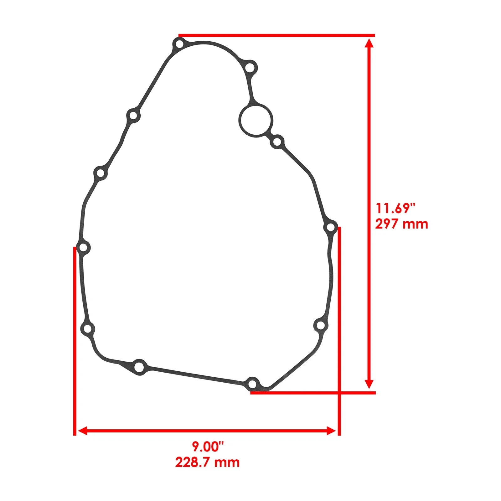 Clutch Plates & Springs Gaskets kit for Honda CRF450L CRF450RL CRF450X 2019-2025