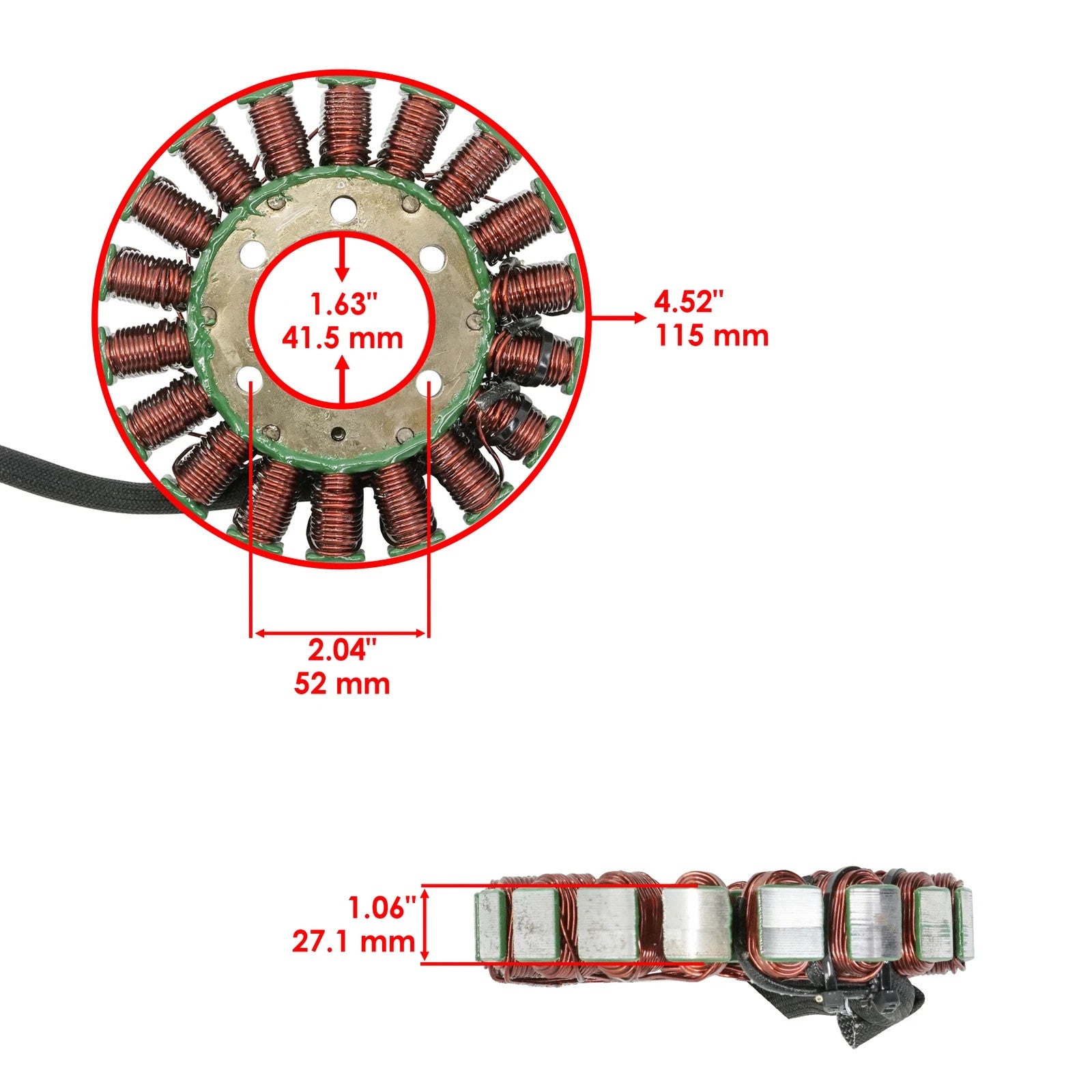 Stator And Regulator Rectifier Fit Polaris Sportsman 500 Forest Tractor 2011-13