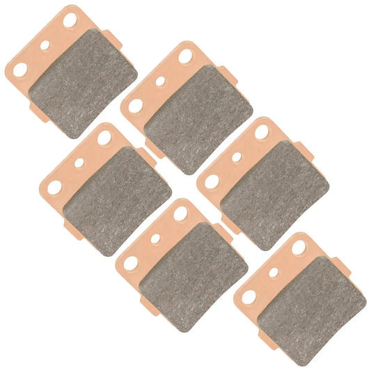 Brake Pads for Yamaha Raptor 660 YFM660 Front Rear Brakes 2001-2005