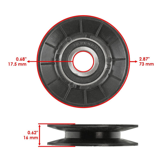 Idler Pulley For Transmission Belt For John Deere 100 D105 D110 D120 D125 D130