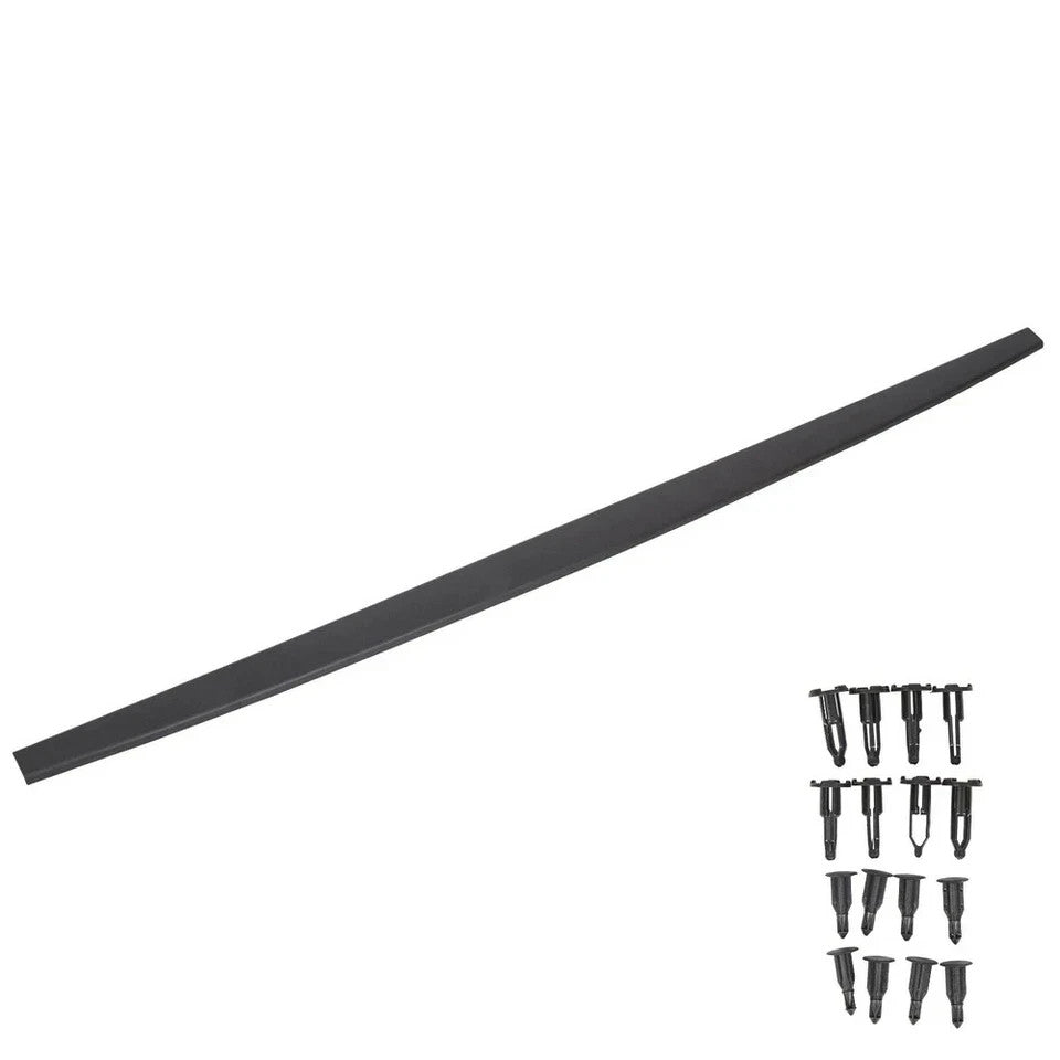 For Toyota Tundra 2007-13 Tailgate Cap Molding Cover Protector Trim w/ Retainers