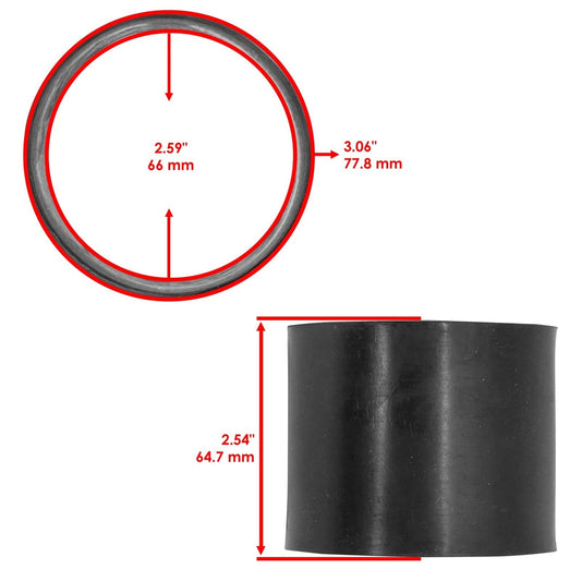 Air Inlet Flexible Adaptor Rubber For Can-Am Bombardier 707000154