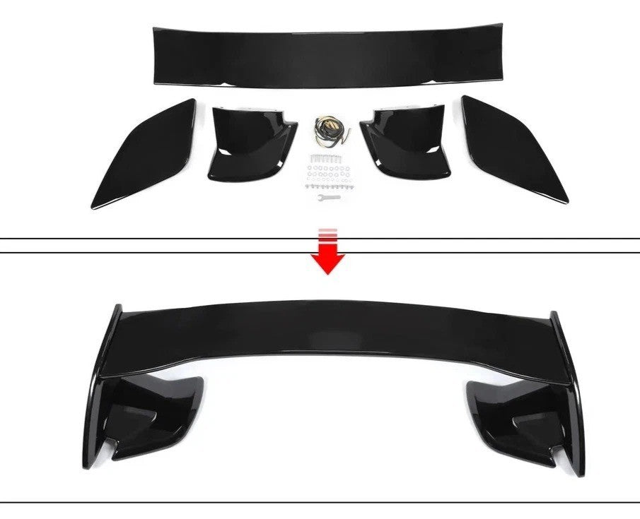 For Subaru WRX/ WRX STI Sedan 2015-2021 Glossy Black Rear Trunk Spoiler Wing