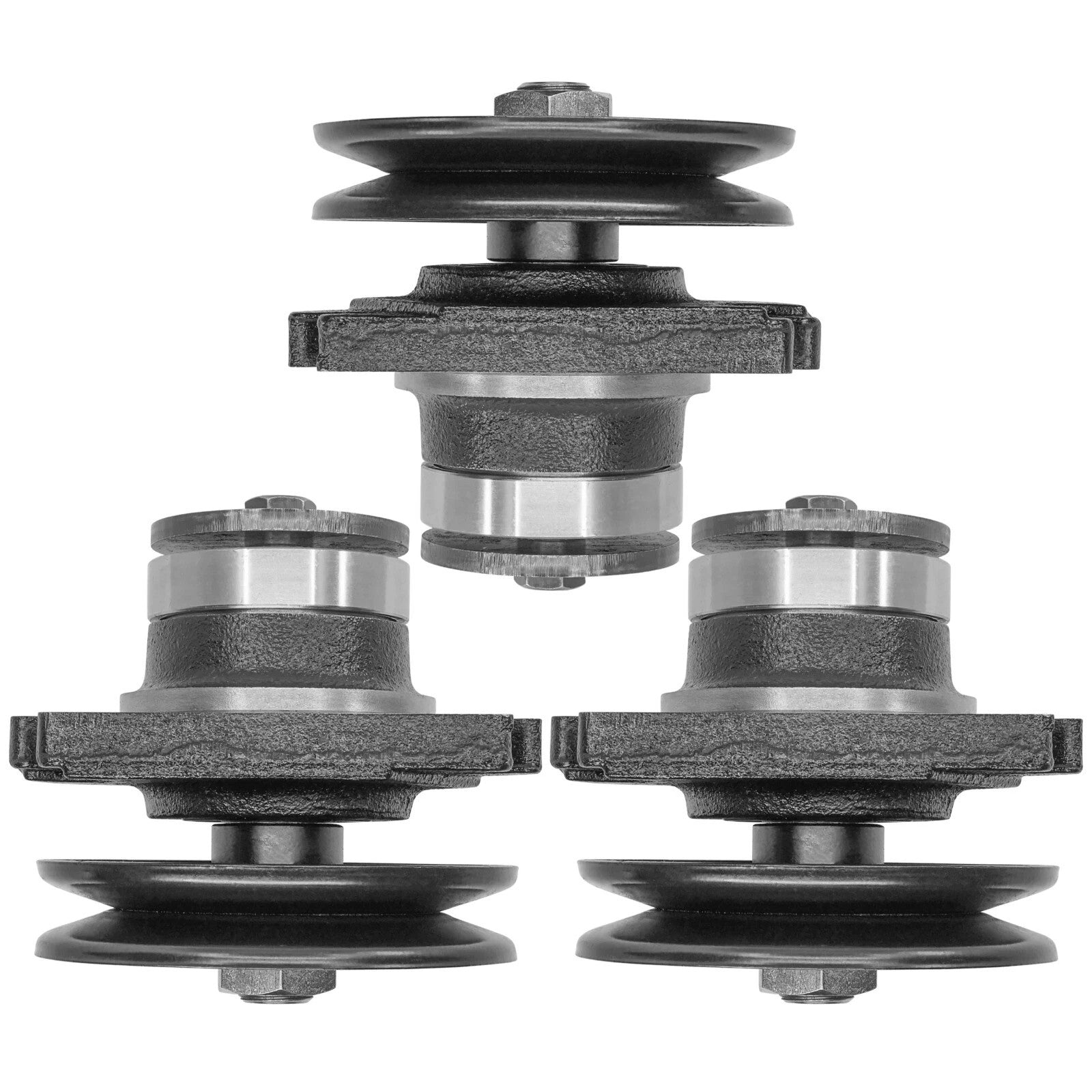 Caltric AM105409 Spindle For John Deere 38" 46" 48" Decks Lawn Mower QTY 3