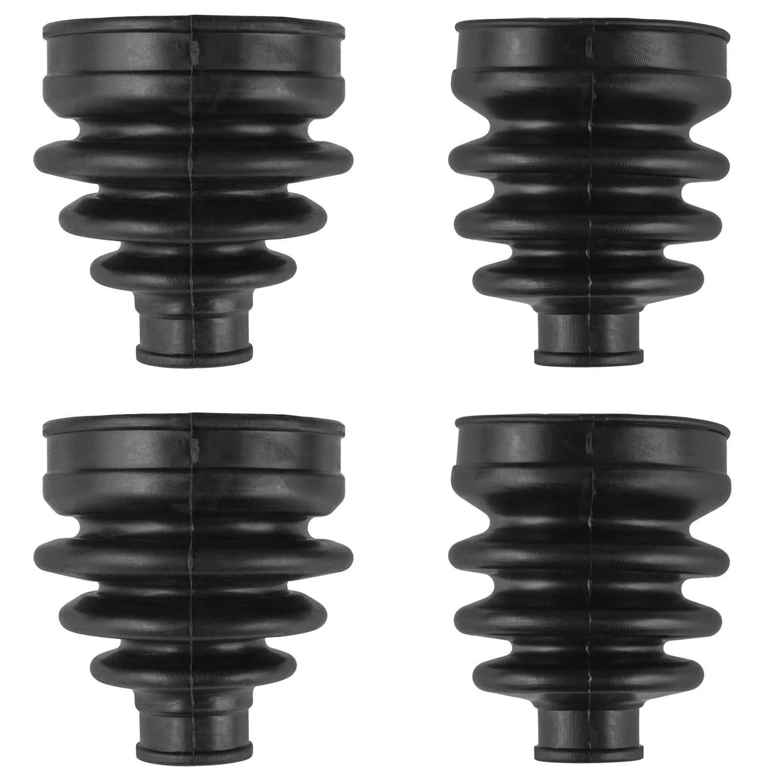 2 Front Axle Inner Outer CV Boot Kit for Kawasaki Bayou 400 KLF400B 4X4 1996-99