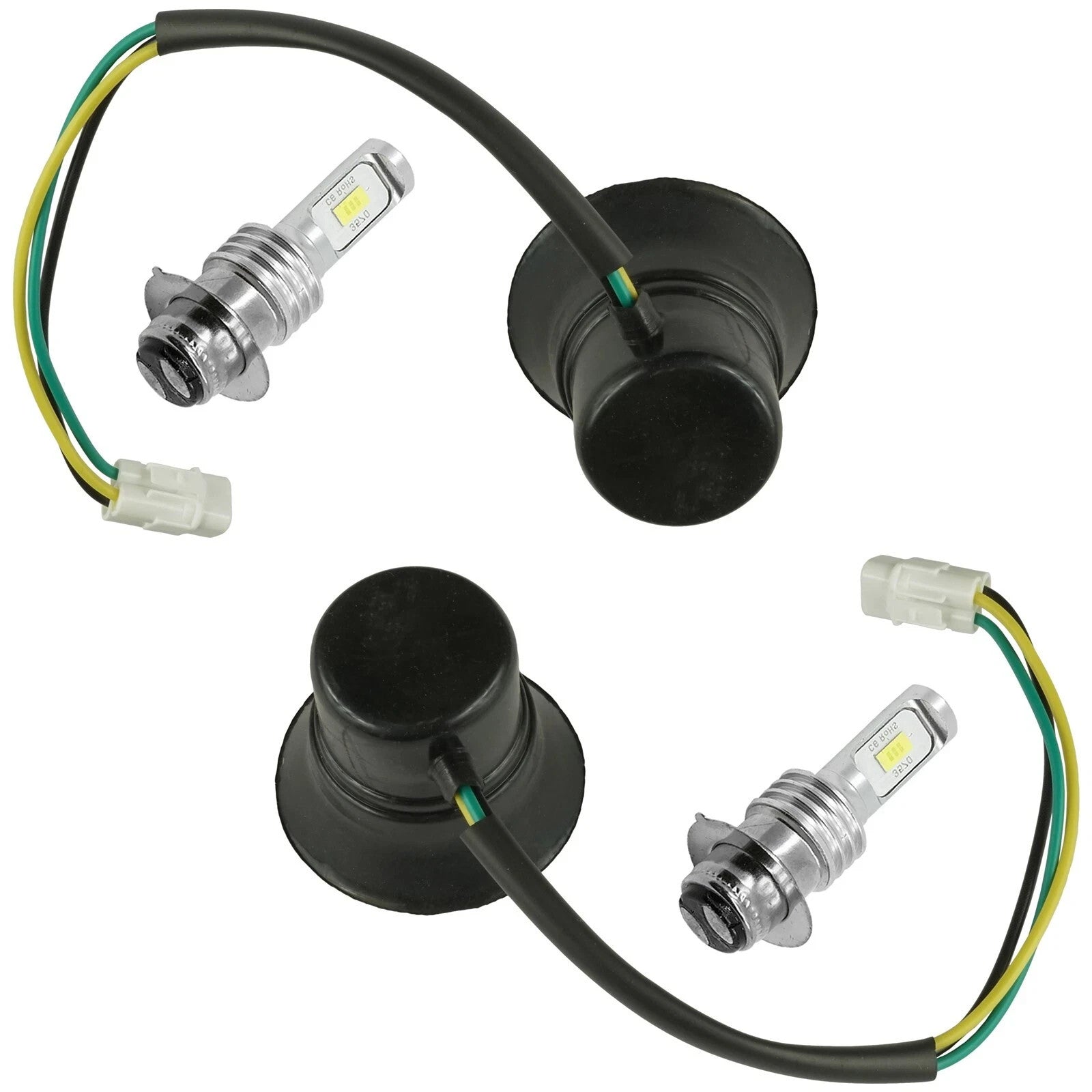 Headlight Socket And LED Bulb For Yamaha Kodiak 700 YFM70K 4x4 FI 2016-2022