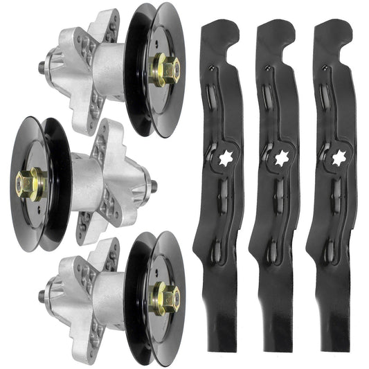 50" Deck Spindle Blade Rebuild Kit fits Troy Bilt RZT 50 Mustang XP 50" Deck
