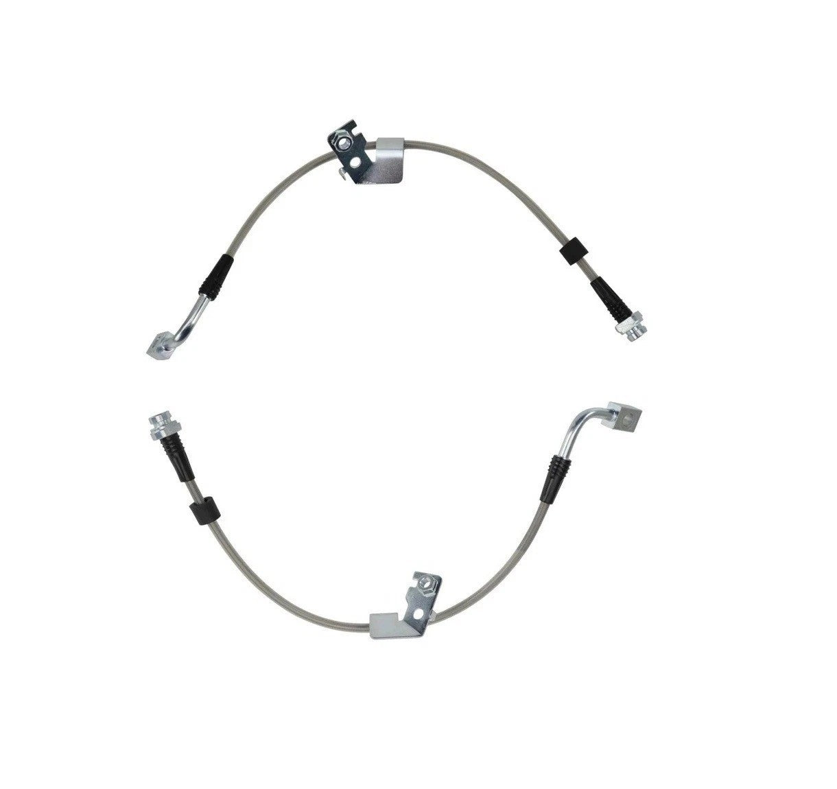 Front Performance Brake Hose Set For 2009-2020 Dodge Journey