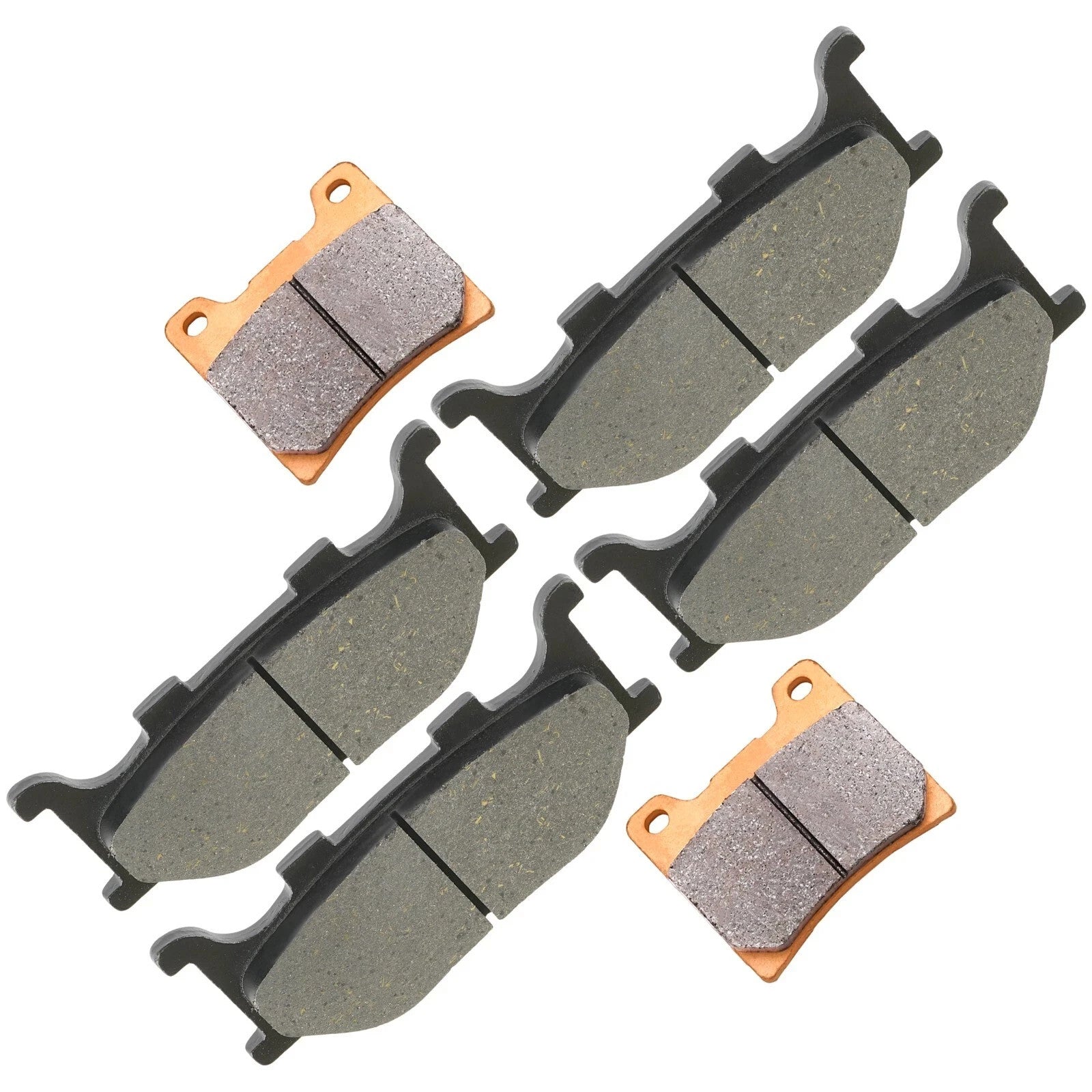 Front And Rear Brake Pads for Yamaha XVS1100 V-Star 1100 1999-2009