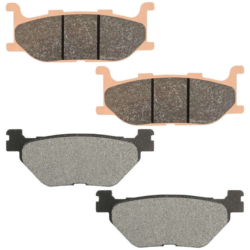 Caltric Front and Rear Brake Pads for Yamaha XVS950C Bolt R-Spec 2014-2020