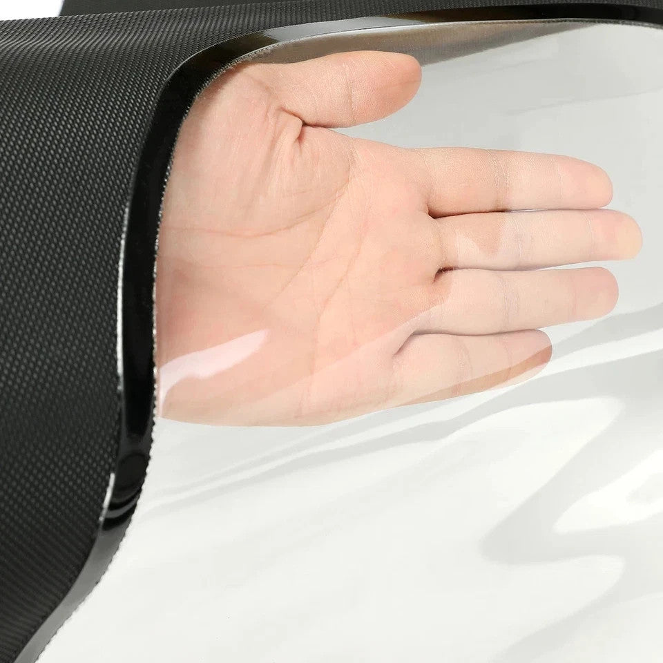 For Toyota Celica 1991-1993 92 Convertible Soft Top w/ Plastic Window Black Roof