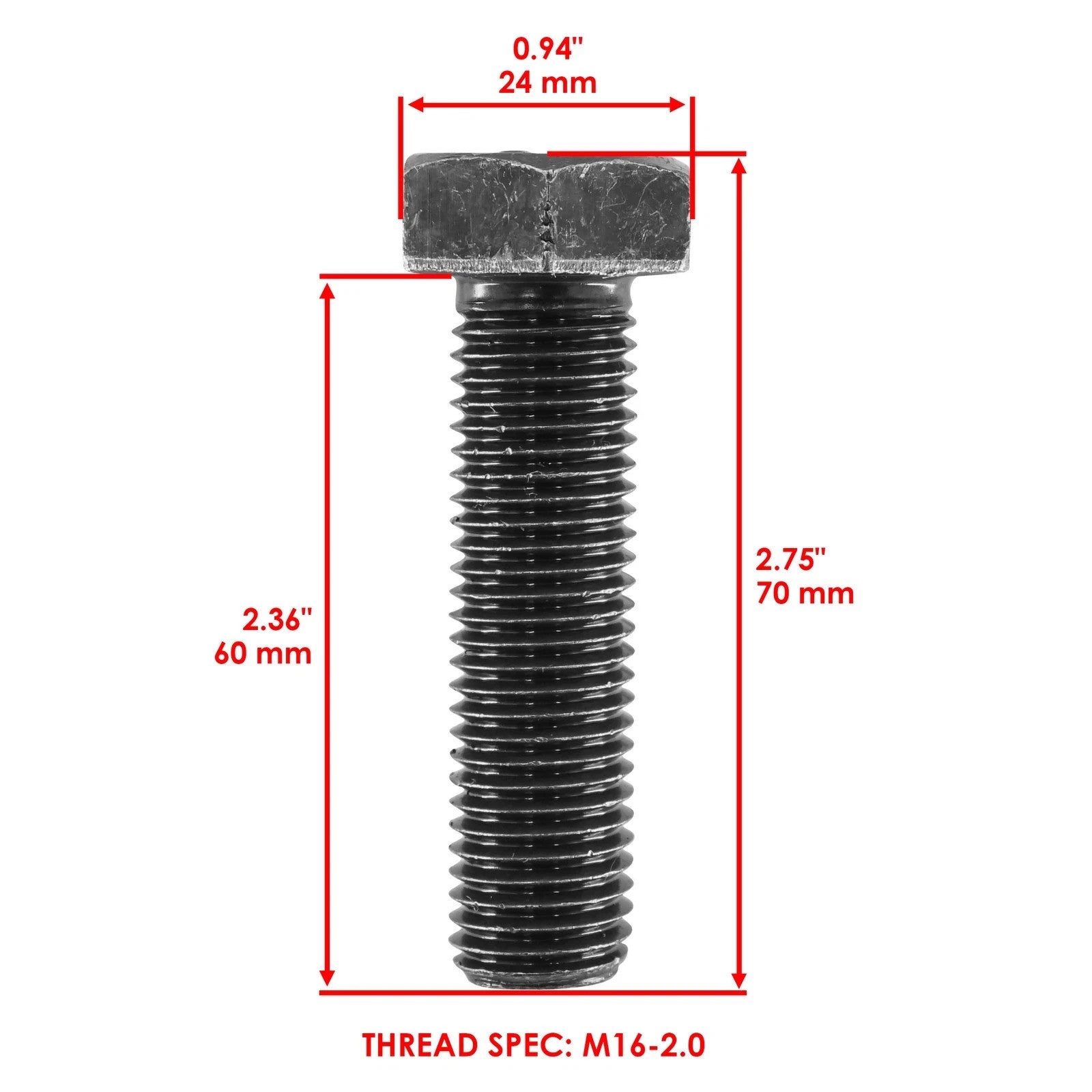 19M7759 M123522 M83665 60" 72" Deck Blade Bolt with Washer For John Deere