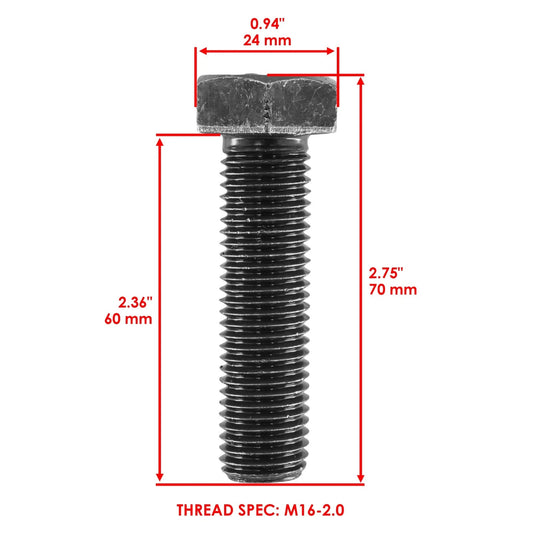 19M7759 M123522 M83665 60" 72" Deck Blade Bolt with Washer For John Deere