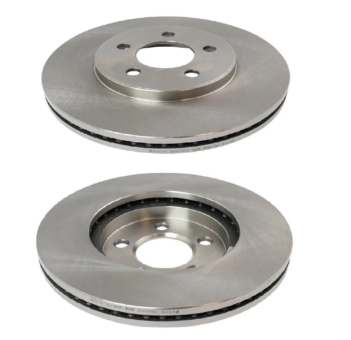 Front Brake Rotors Pair Set Left LH & Right RH for Ford Mercury Lincoln