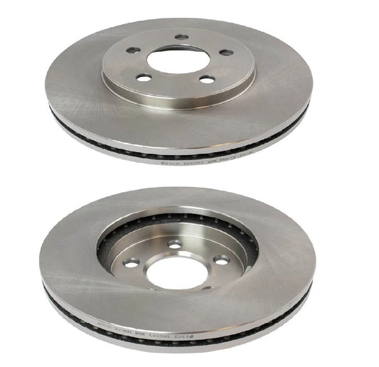 Front Brake Rotors Pair Set Left LH & Right RH for Ford Mercury Lincoln