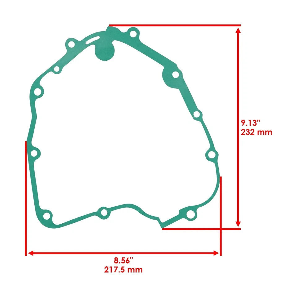 Stator Gasket for Polaris Phoenix 200 2005-2020 / 0452447 0455349 Gasket Stator