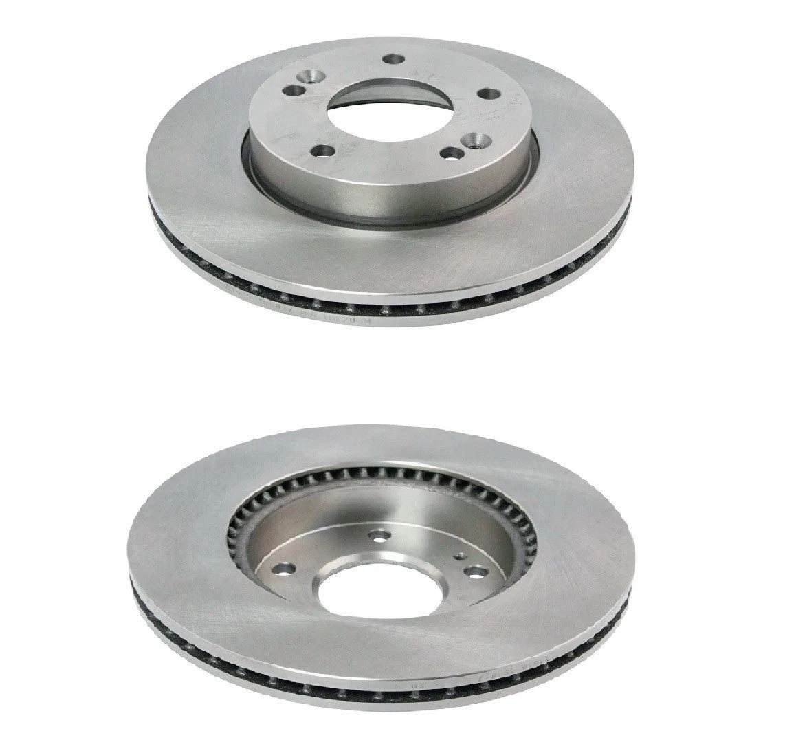 Front Brake Rotors Set For 2010-2011 Kia Soul