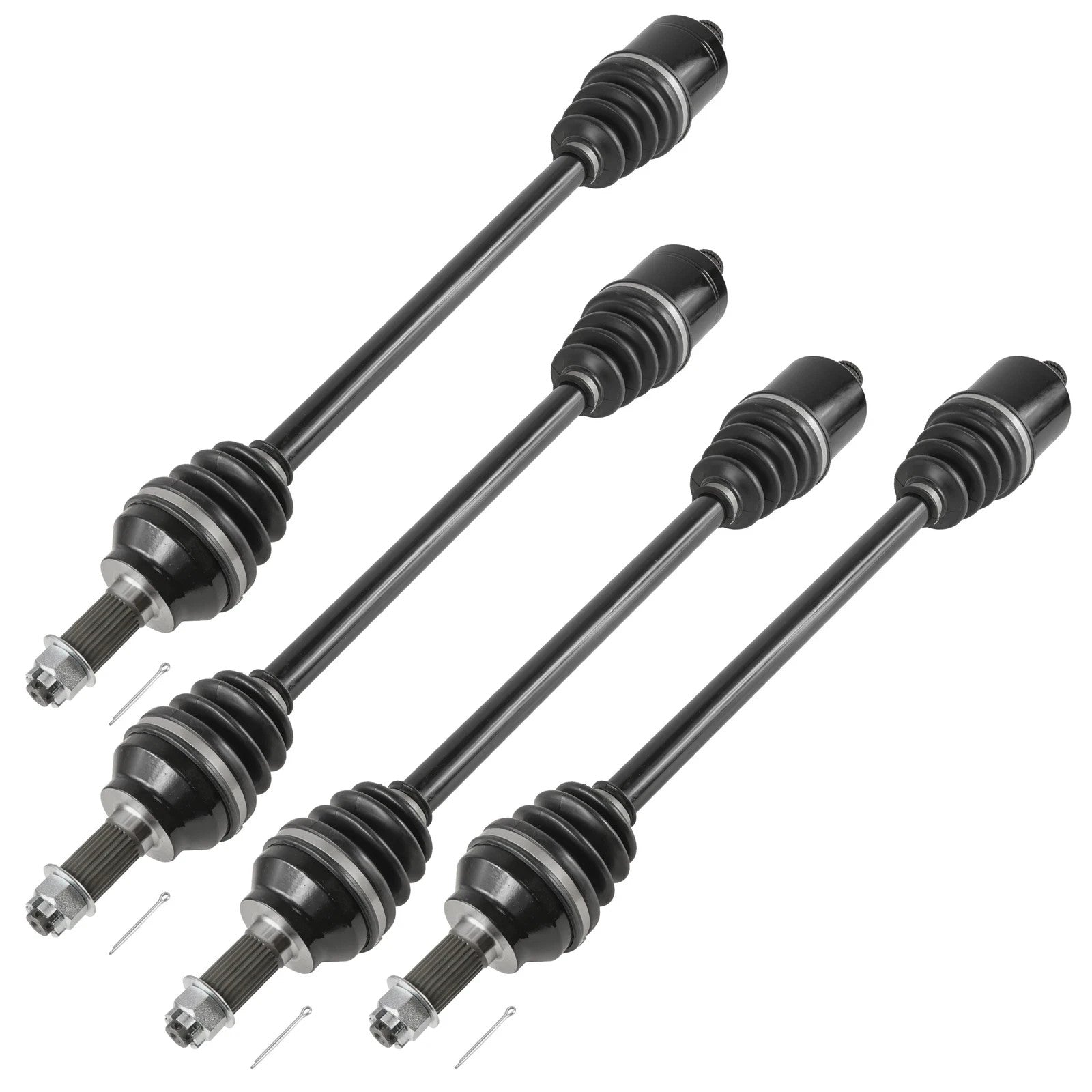 Front & Rear CV Joint Axle Shaft For Polaris RZR XP Turbo 2016-2018 Left & Right