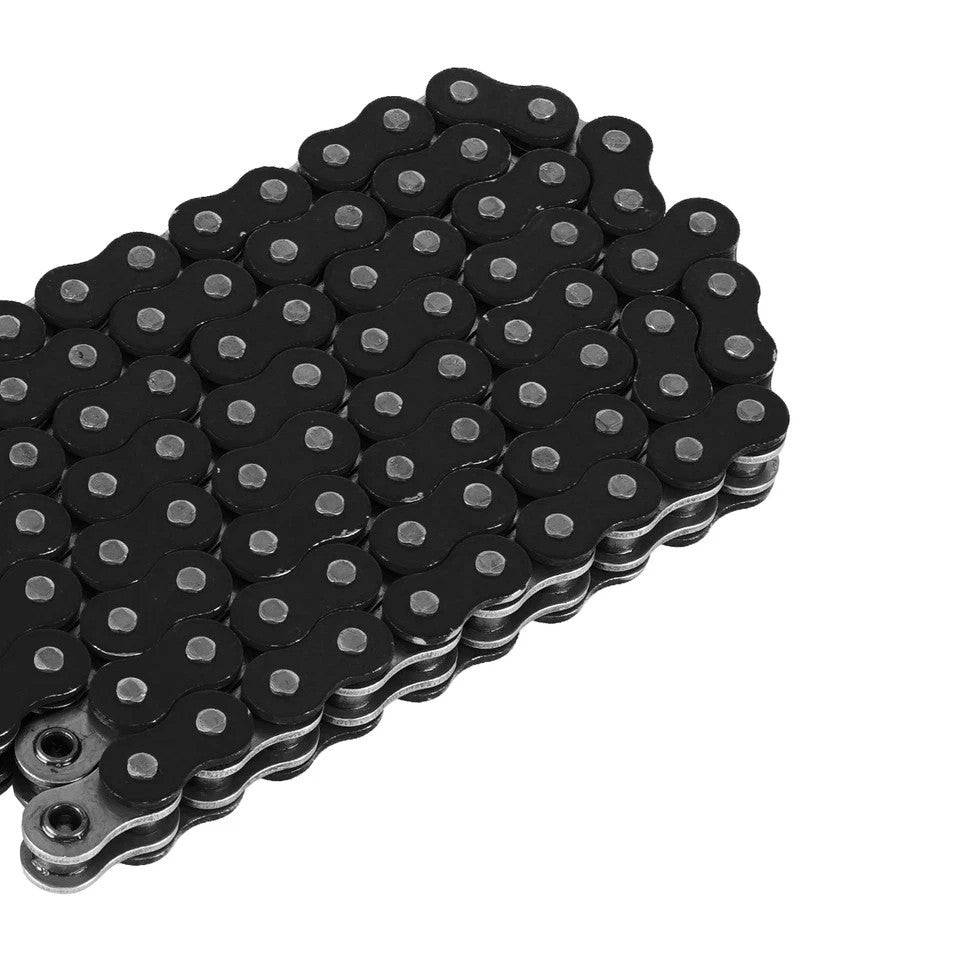 Caltric Drive Chain Dirt Bike 520 X 120 520-Pitch 120-Links with O-Ring Black