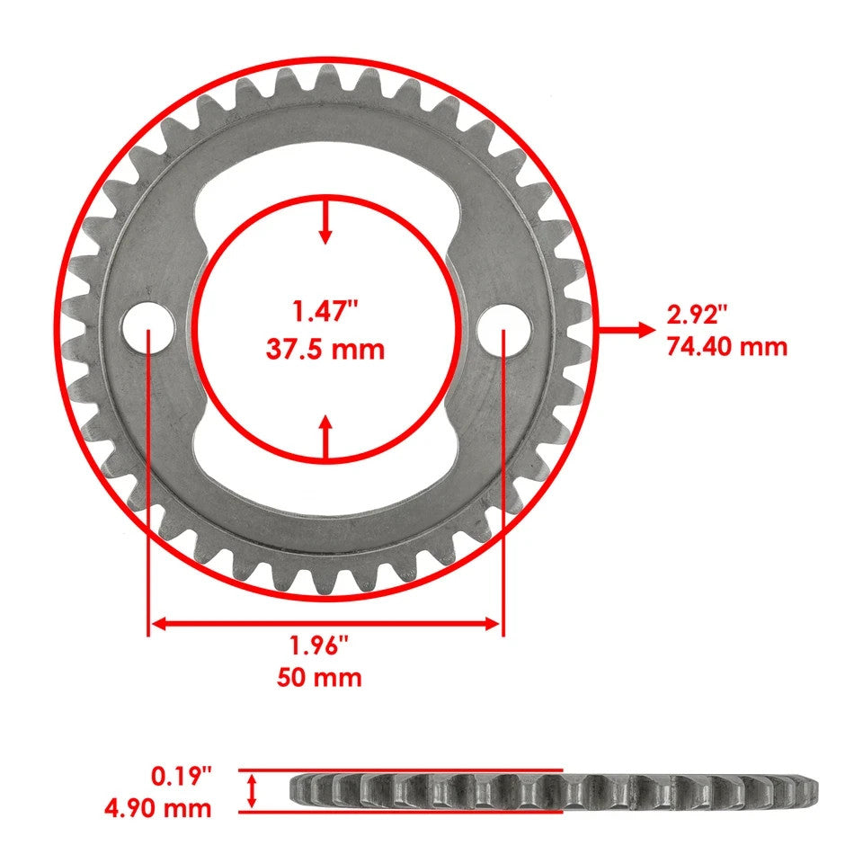 Fits Honda Sportrax 400 Cam Timing Chain Guide Tensioner Sprocket TRX400EX 99-08