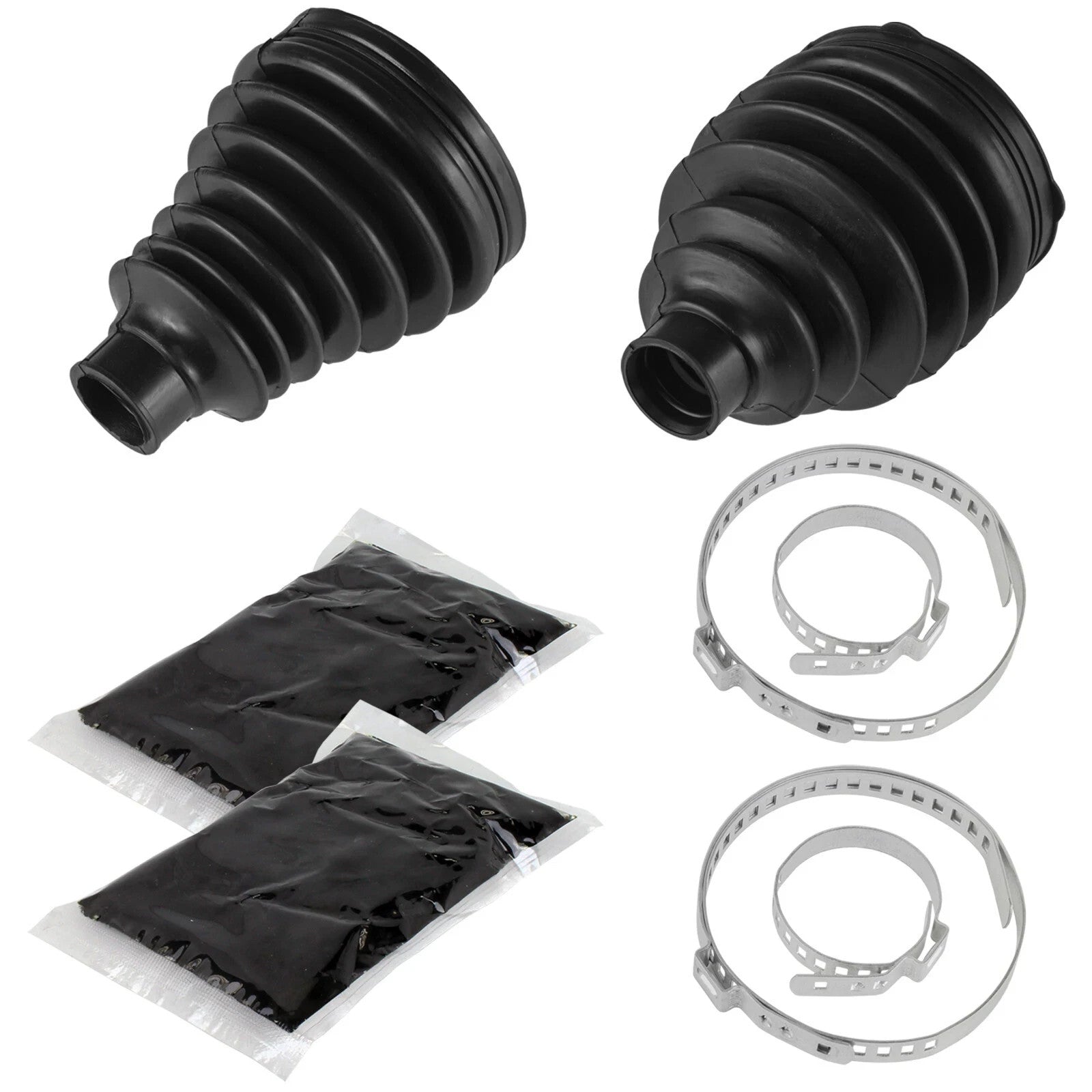 Rear Axle Inner Outer CV Boot Kit for Polaris RZR 800 EFI 2008 2009 2010
