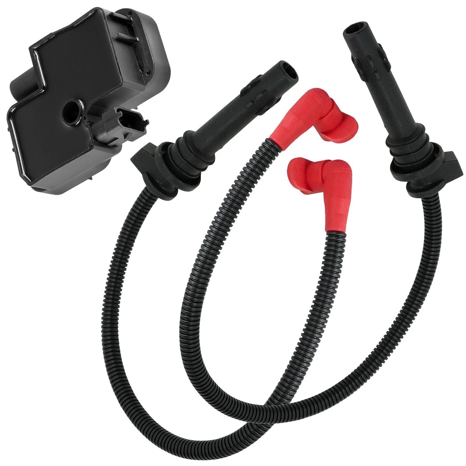 Ignition Coil with Spark Plug Wires for Polaris Ranger XP 900 2014-2019