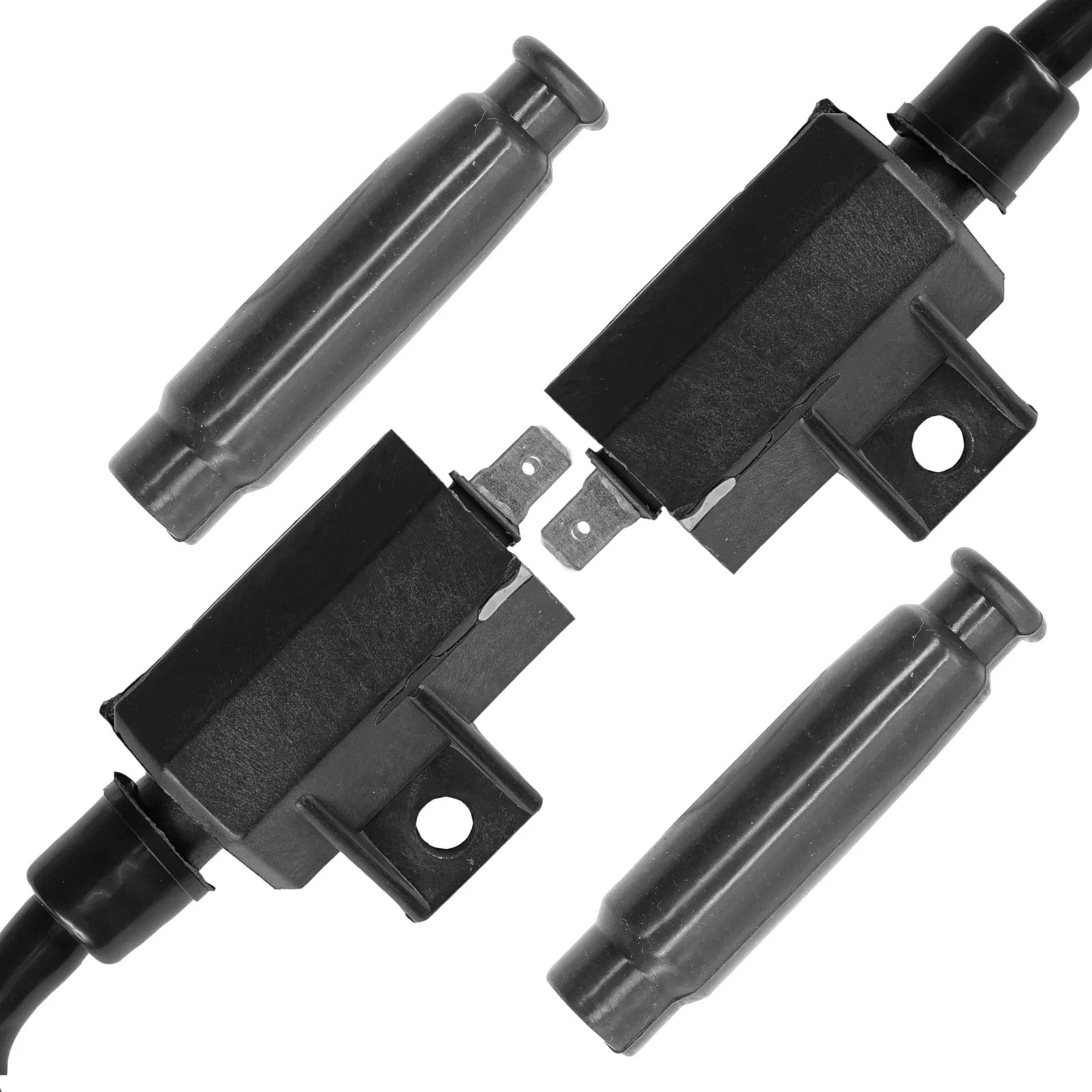 Caltric Ignition Coil w/Spark Plug Cap For Kawasaki Teryx 750 KRF750 4x4 2008