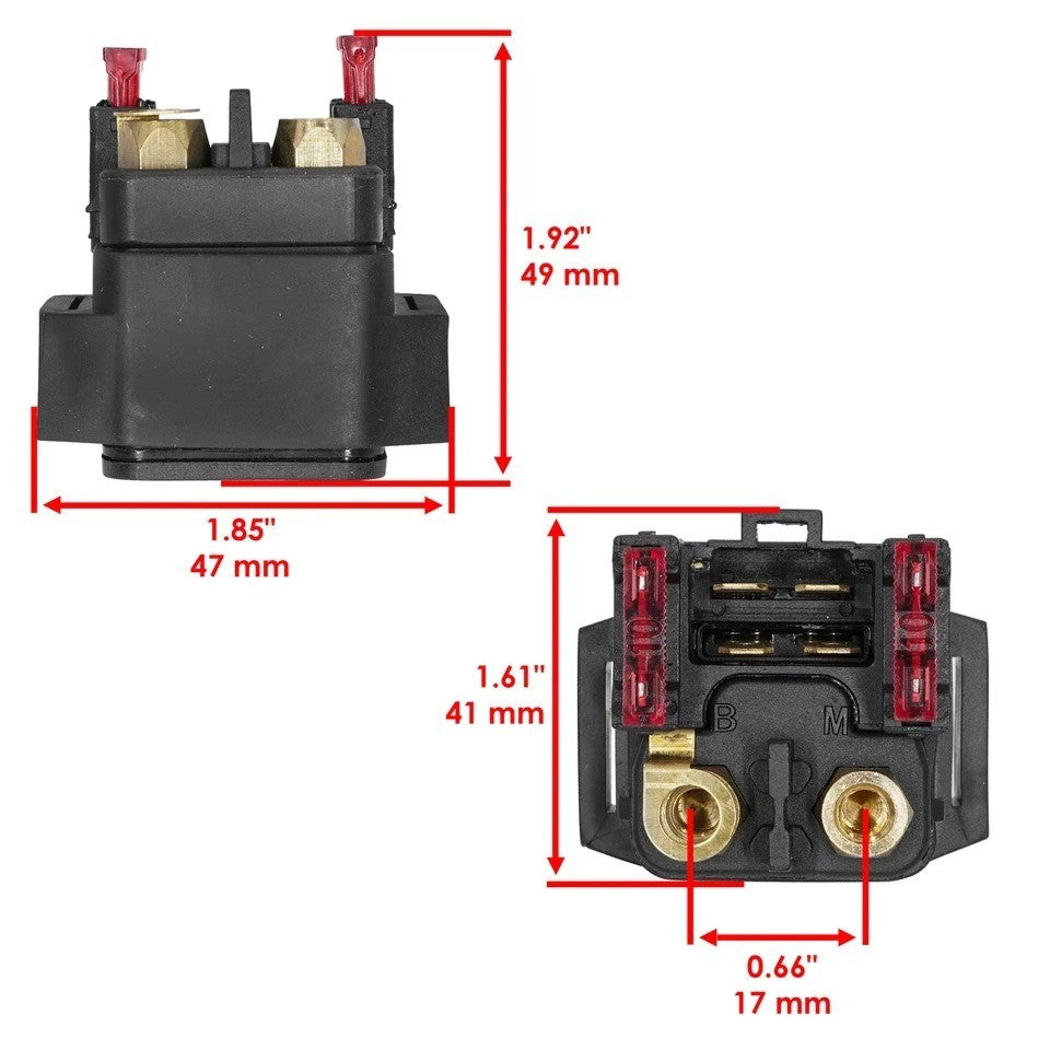 Starter Relay Solenoid for Yamaha TTR125 Ttr 125 2003-2023 New