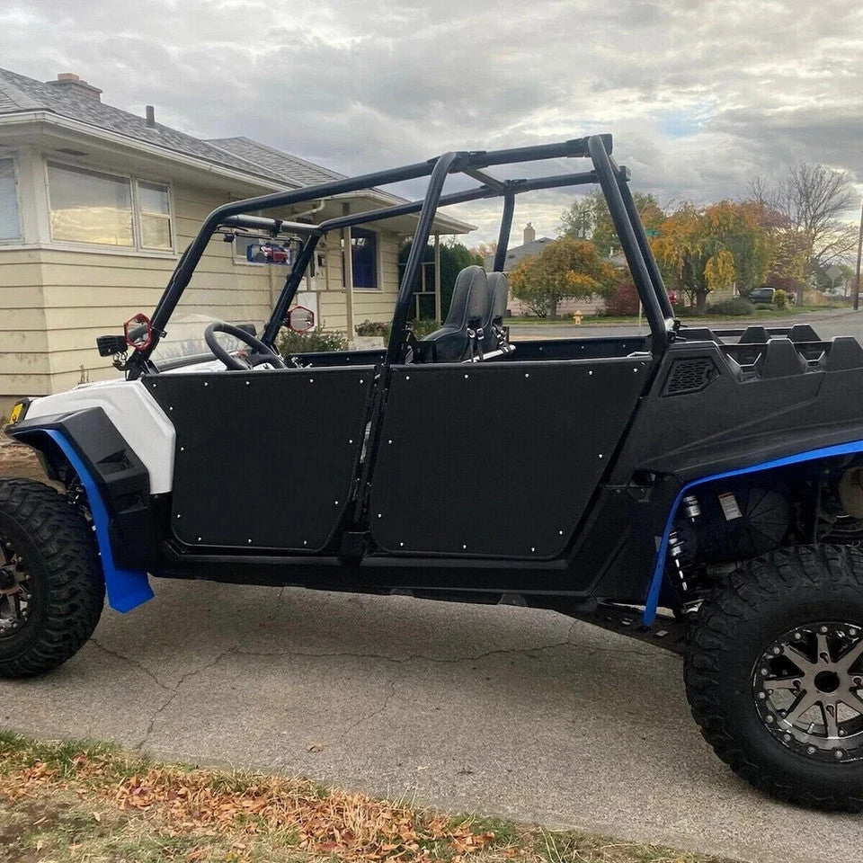 Aluminum Lower Half Doors 4 Seats Fits RZR 4 800 2010-2014 RZR XP4 900 2012-2014