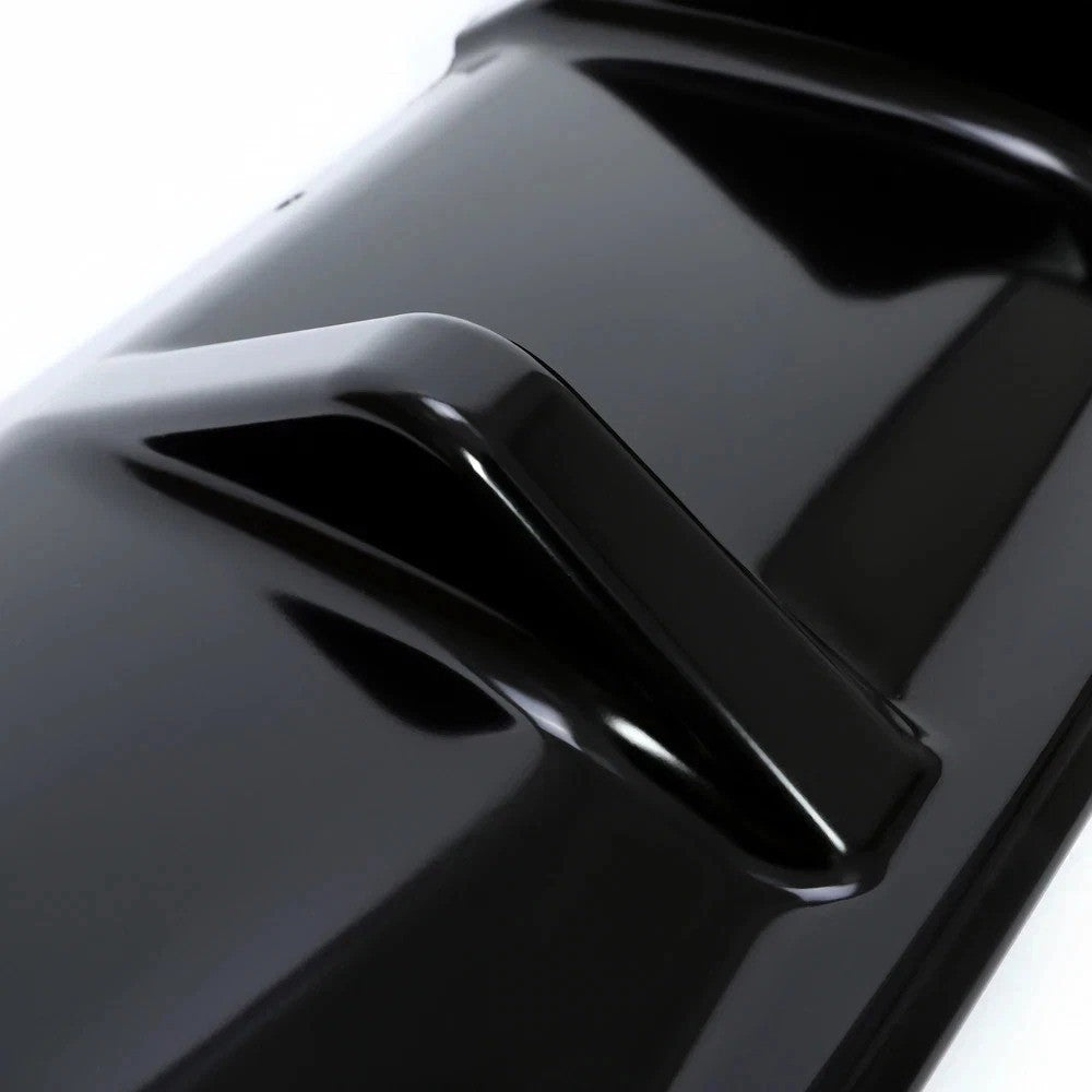 Rear Spoiler Diffuser Splitter Bumper Lip For 14-17 INFINITI Q50 Black