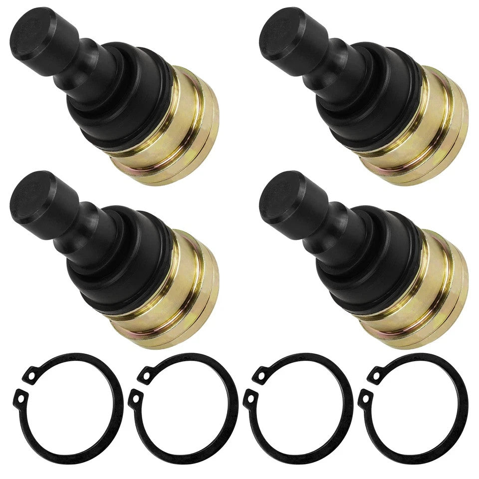 4 Front Suspension Lower and Upper Ball Joint For Polaris RZR 4 XP 900 2012-2013