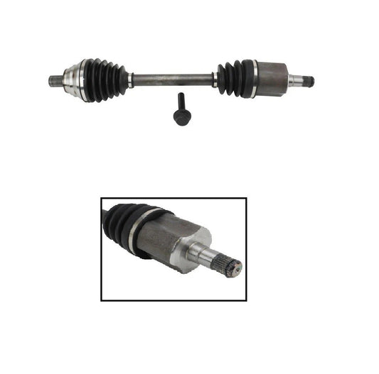 Front Left CV Axle Shaft For 2012-2014 Volkswagen Beetle Passat