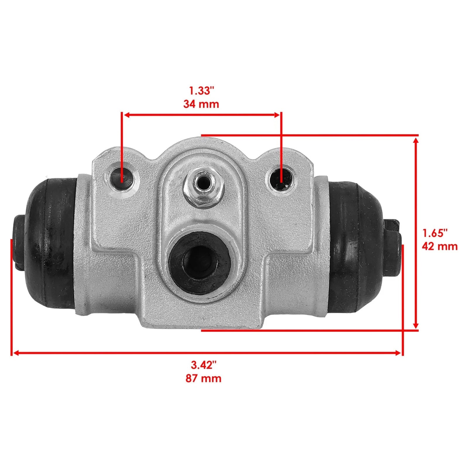 Front Wheel Hub Brake Cylinder for Kawasaki Mule 3010 KAF620 4X4 2001-2008