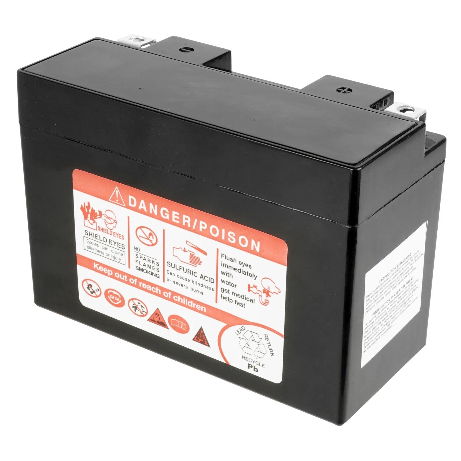 Caltric AGM Battery for Yamaha R6S YZF-R6S YZFR6S 2006-2009 / YZF-R7 YZFR7 1999