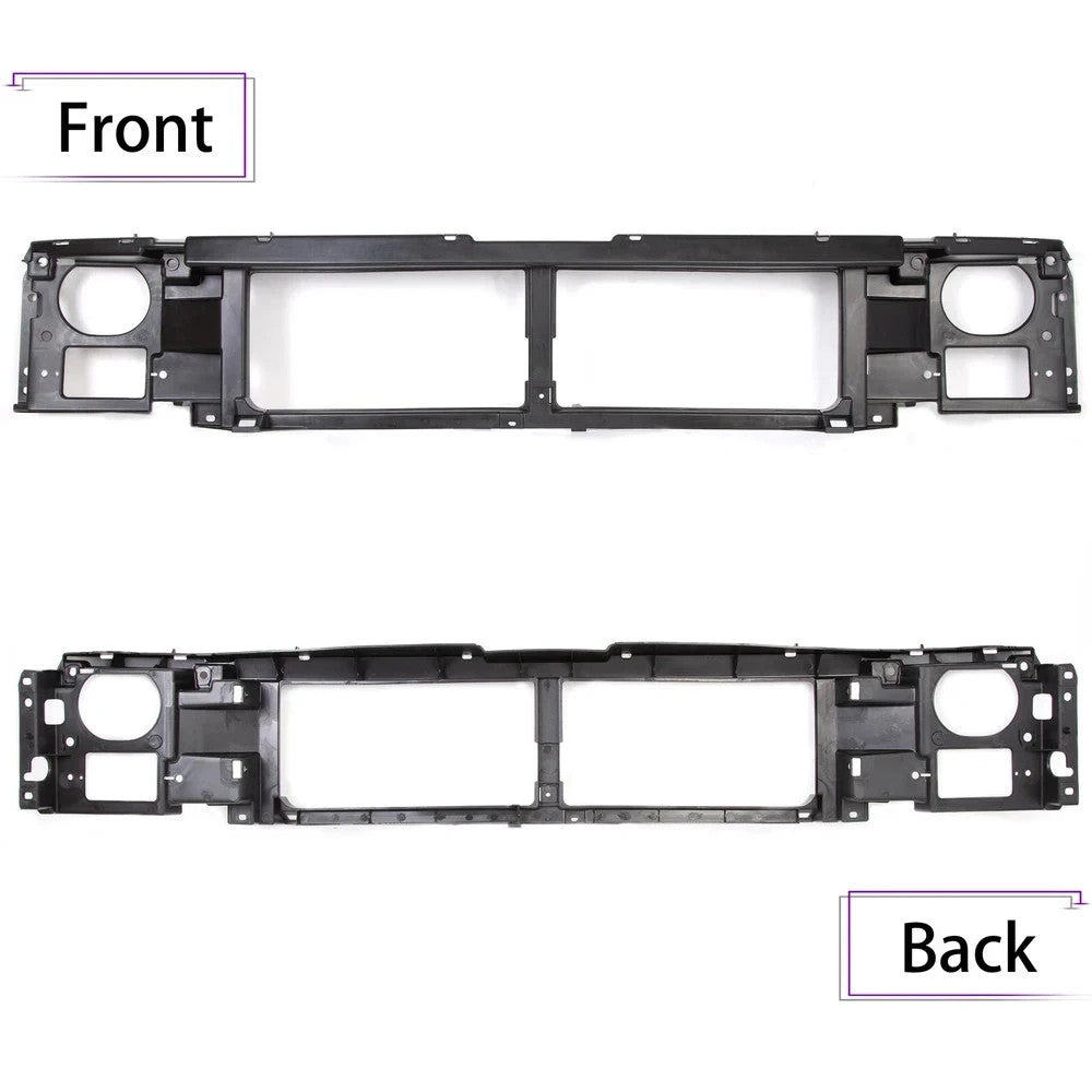 Header Panel For 1992-1997 Ford F-150 F-250 F-350 Grille Headlight Mount Panel